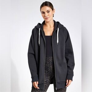 Vuori Restore Zip Up Black